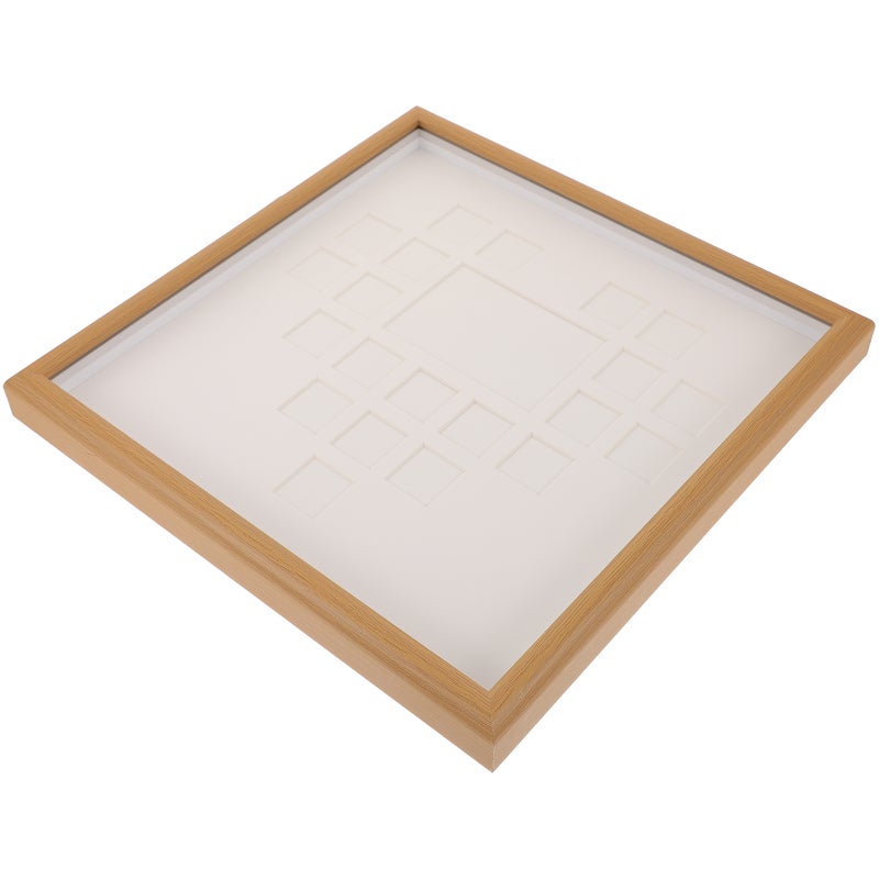 2pcs Diy Wood Painting Arts Frame Cardboard Picture Frame Diy Kids Photo Frames - Image 3