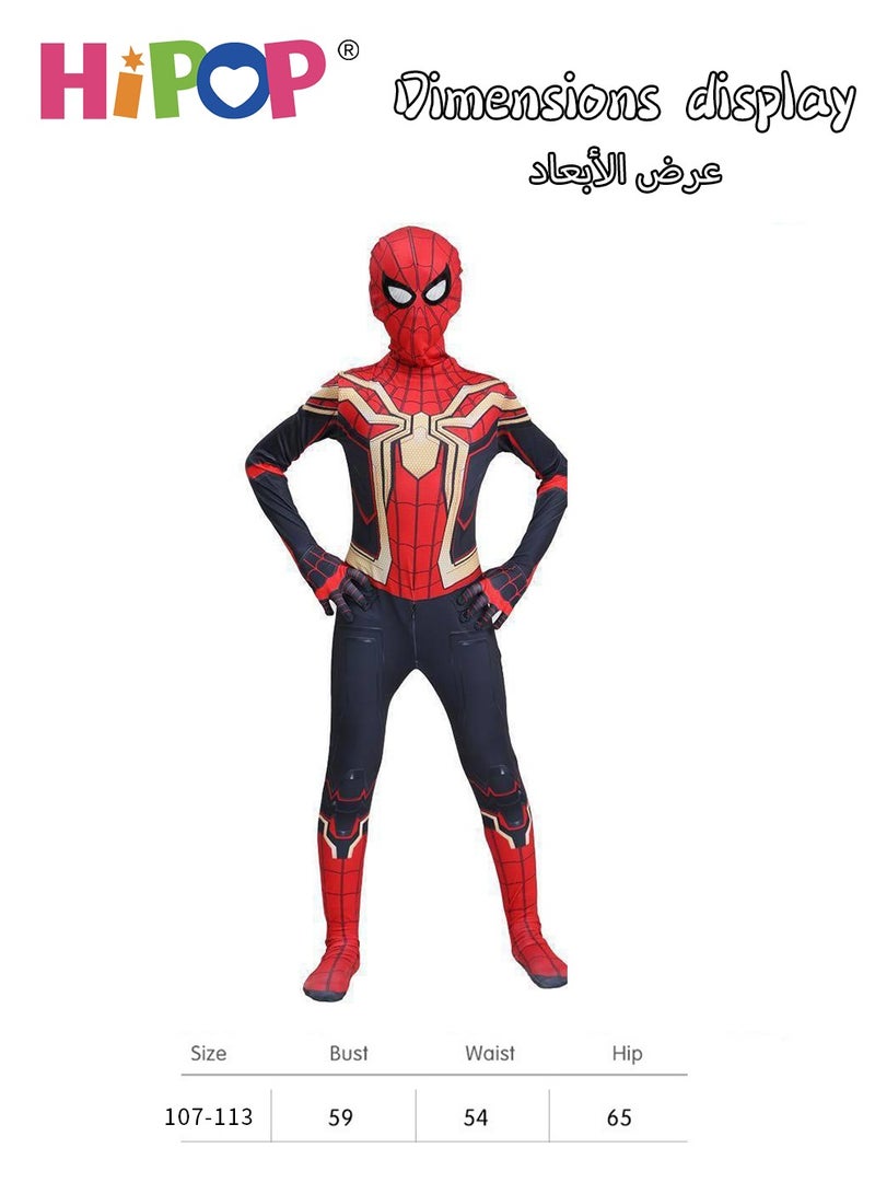 HIPOP Kids'Costumes Role Cosplay,Dress Up Onesies,Kids' Spiderman Costumes - Image 2