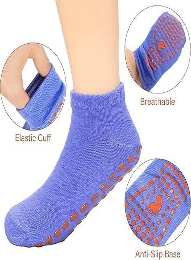 FLORISCA Baby Children Anti Skid Floor Socks Trampoline Sock kids Comfortable Wear Non Slip gym Sports Yoga jumnping Socks (pack of 1) - Image 4