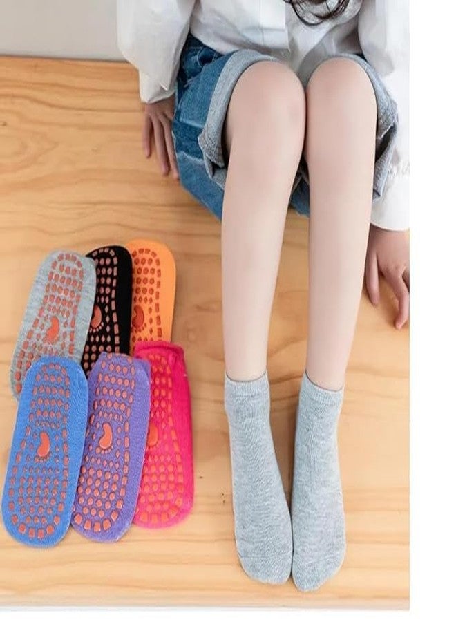 FLORISCA Baby Children Anti Skid Floor Socks Trampoline Sock kids Comfortable Wear Non Slip gym Sports Yoga jumnping Socks (pack of 1) - Image 5