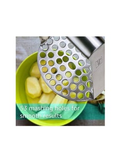 Generic Stainless Steel Potato Masher Silver  - Image 2