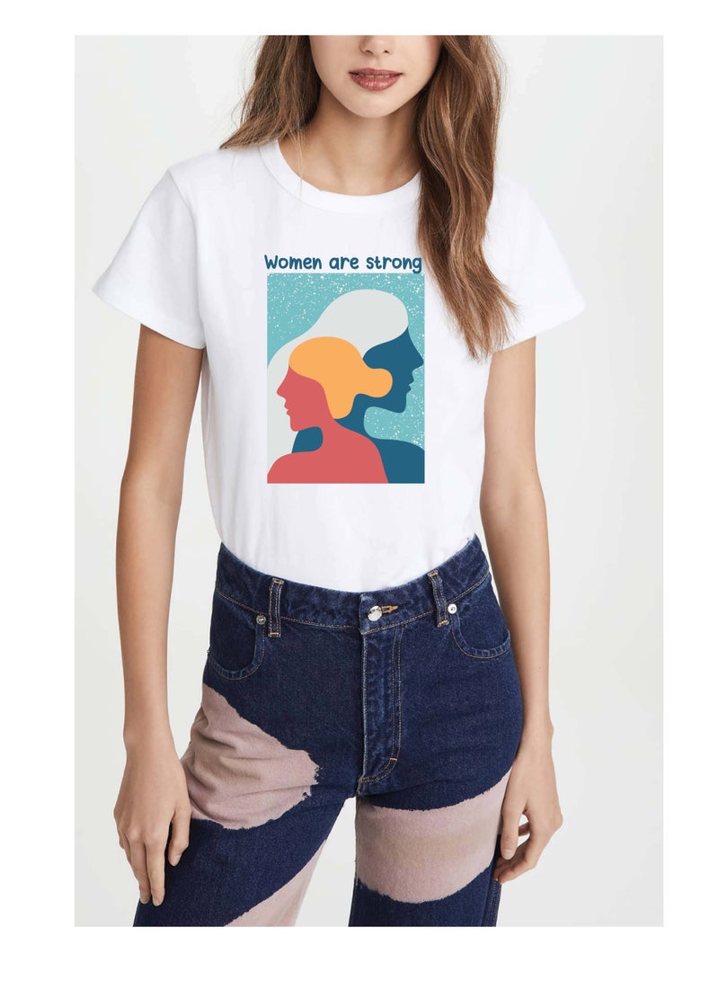 PRINTSHOP4ME International Womens Day Tshirt showing Women Empowerment Design 1 - Image 2