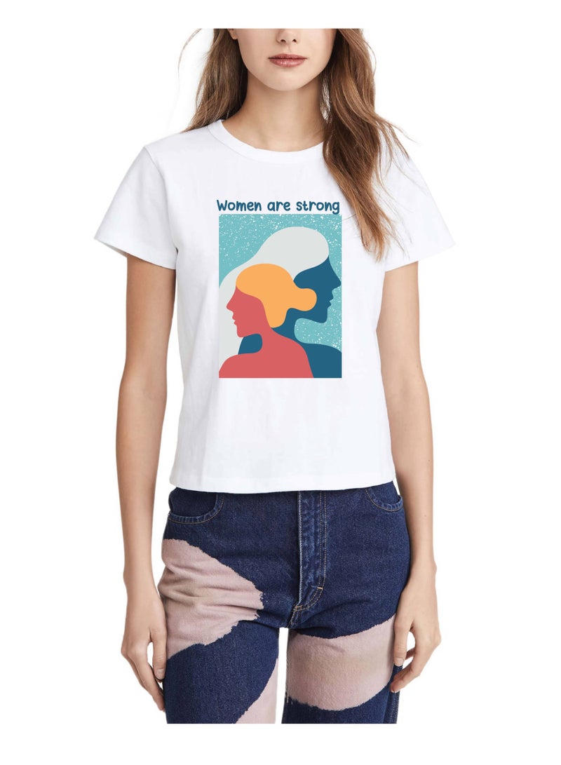 PRINTSHOP4ME International Womens Day Tshirt showing Women Empowerment Design 1 - Image 1