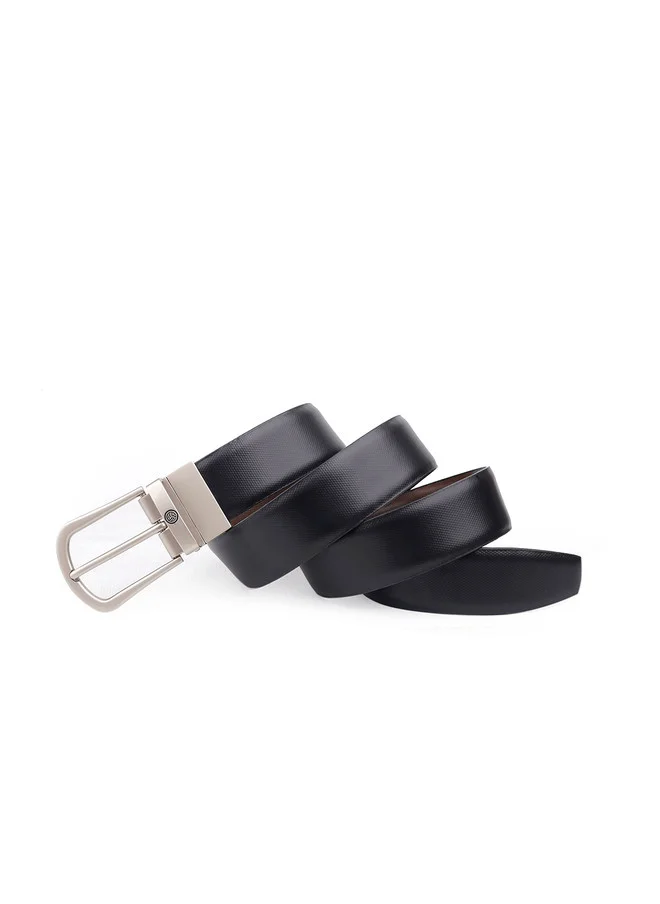 Bacca Bucci  Men's Black Leather Reversible Belt for Men | Best Price UAE
