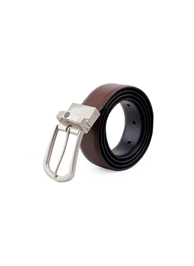 Bacca Bucci  Men's Black Leather Reversible Belt for Men | Best Price UAE