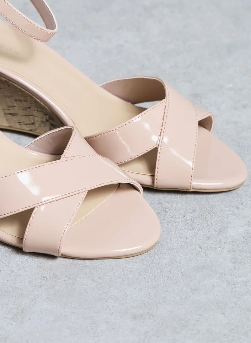 NEW LOOK Ankle Strap Wedge Sandals