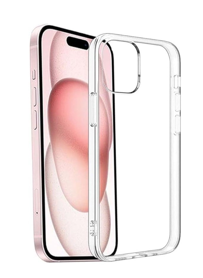 Generic - Next store Compatible with iPhone 15 Pro Max Clear Case [Anti-Yellowing] Shockproof Protective Cover (Clear) (Clear) - Image 1