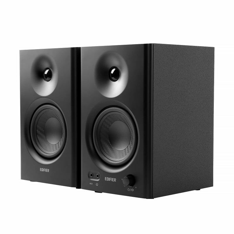 Edifier MR4 Powered Studio Monitor Speakers 4 Active NearField Reference Speaker Black Pair - Image 2