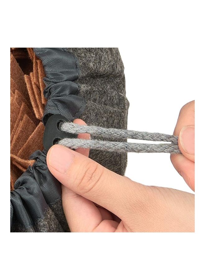 NIBEMINENT Pet Snuffle Feeding Mat Brown/Grey 48 x 8cm - Image 5