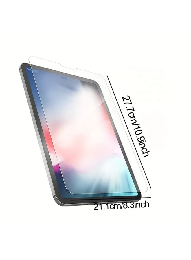 Tempered Glass Screen Protector For iPad Pro 12.9 2024 Release Scratch Resistant Film - Image 2