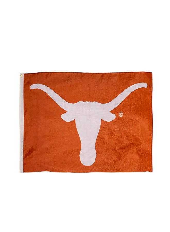 BSI NCAA Texas Longhorns 3 x 5 Outdoor Durable Flag with Grommets | Heavy Duty Flag & Banner for Garden Patio | Indoor Wall Decor for Room | Works with Flag Poles for Outside House - Image 1