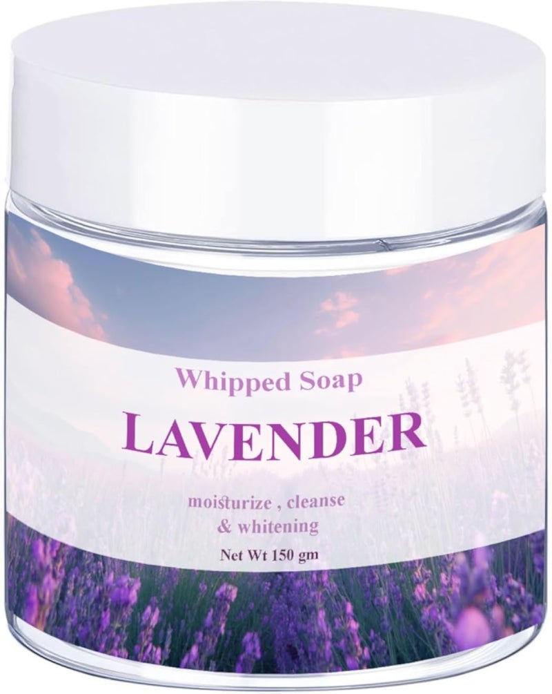 Julia Store Moisturizing Whipped Soap Cream and Body Wash Skin Care Product - Paraben Free, Cruelty-Free, Bath Soap Moisturizing Glycerin Shower Essential - 250 gm