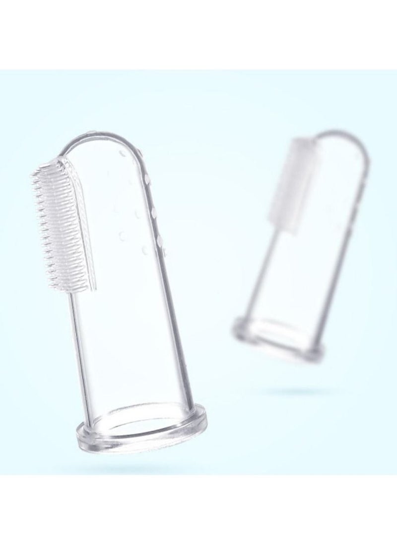 Baby Finger Toothbrush for Training Teething - Infant  Toddles  Lids Teeth Brush Soft Babies Toothbrushes Oral Cleaning Massager to Train Your Child Healthy Oral Habits - Image 3