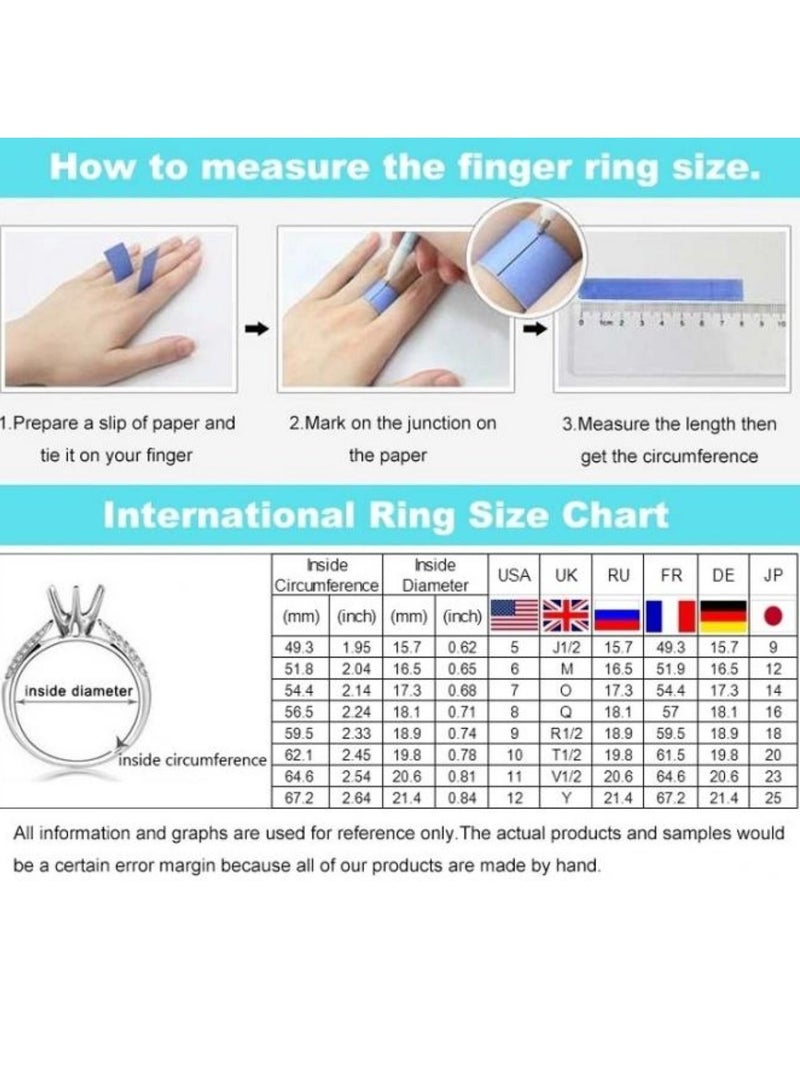 استراتيجية خاتم مرصع بالزركونيا من الفولاذ الإسترليني مع تلوين ذهبي - Image 4
