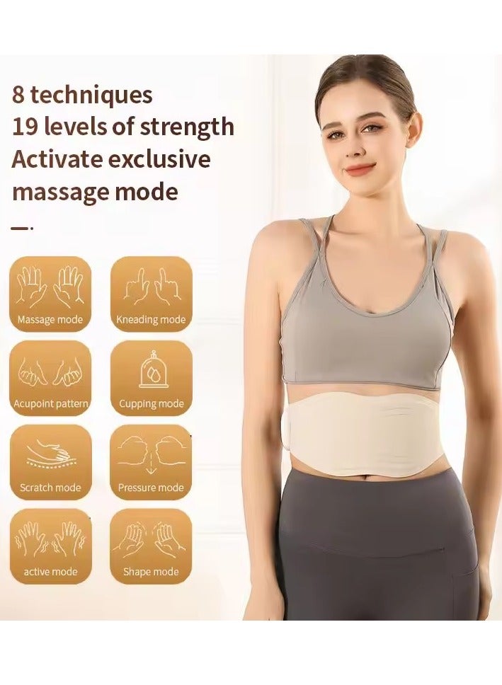 AirYoung EMS Heating Pad, Pain Pulse Massage for Back  8 Modes 19 Massage Forces,Electric Waist Belt Device for Belly - Image 2