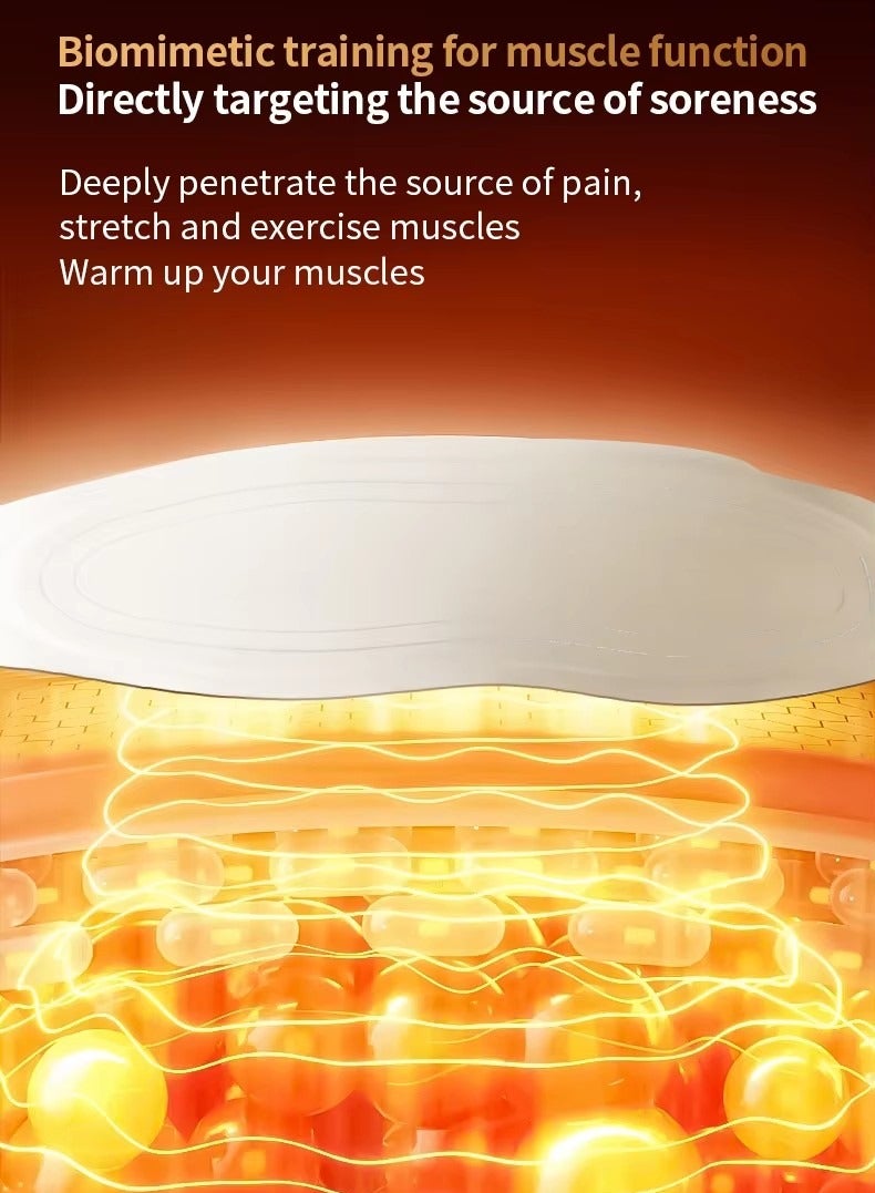 AirYoung EMS Heating Pad, Pain Pulse Massage for Back  8 Modes 19 Massage Forces,Electric Waist Belt Device for Belly - Image 4