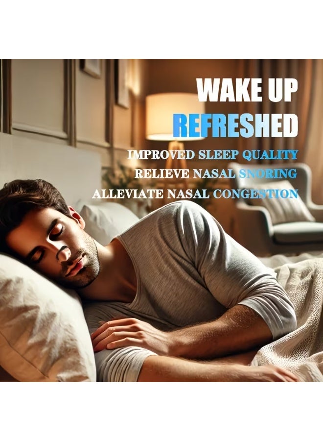 مجموعة توسيع مجرى التنفس الأنفي - تتضمن هذه المجموعة موسعًا أنفيًا مغناطيسيًا مع 4 مشابك، وأداة إزالة مغناطيسية، و30 مغناطيسًا. صُممت المجموعة لتوفير ملاءمة محكمة لتوفير الراحة، وتحسين تدفق الهواء، وتسهيل التنفس، والحد من الشخير، وإزالة غير مؤلمة. - Image 5