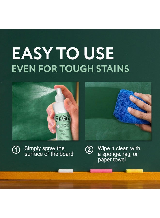 IMPRESA 8Oz Dry Erase/Chalkboard/White Board Cleaner Spray - Made In The Usa - Safe, Gentle, Non-Toxic - Works With Marker, Chalk, Liquid Chalk And More  - Image 5