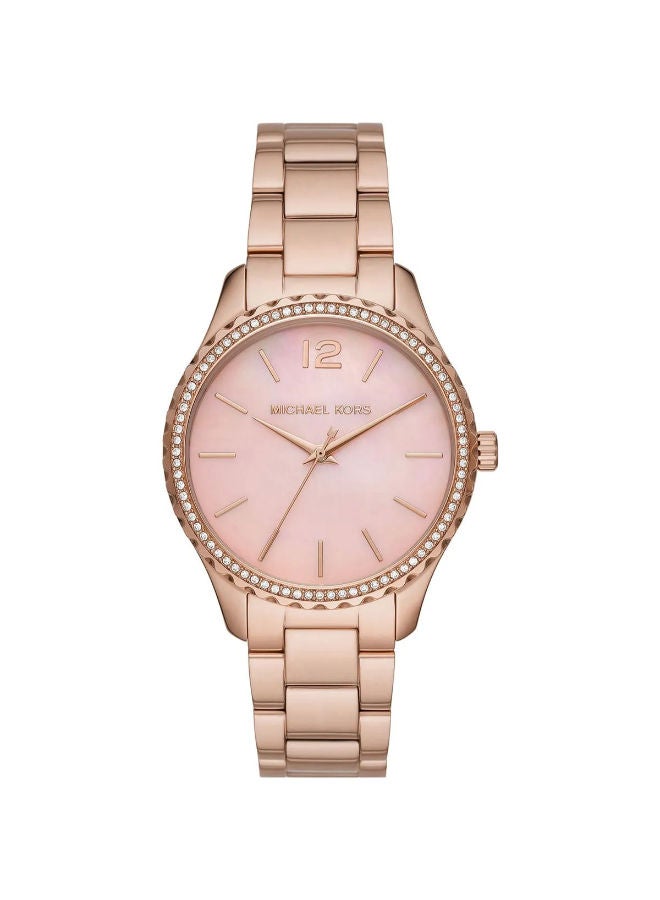 سعر ومواصفات مايكل كورس Women Stainless Steel Analog Wrist Watch MK6848 (N70338726V) على Noon EG