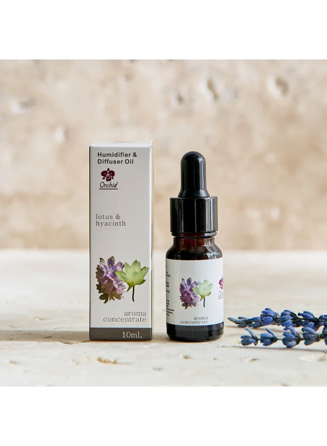 هوم بوكس Orchid Lotus and Hyacinth Aroma Concentrate Humidifier and Diffuser Oil - 10 ml