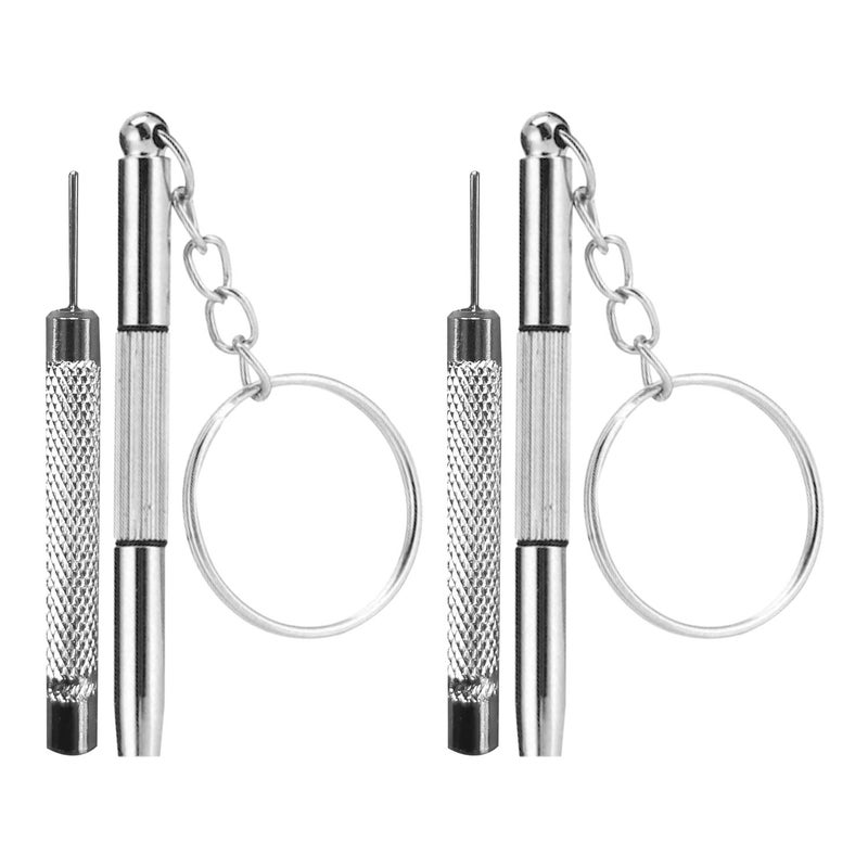 Brain Freezer 3-in-1 Eyeglass Pack Of 2 Screwdriver Hand Tools Sunglasses Watch Repair Kit with Keychain (Pack of 2) - Image 1