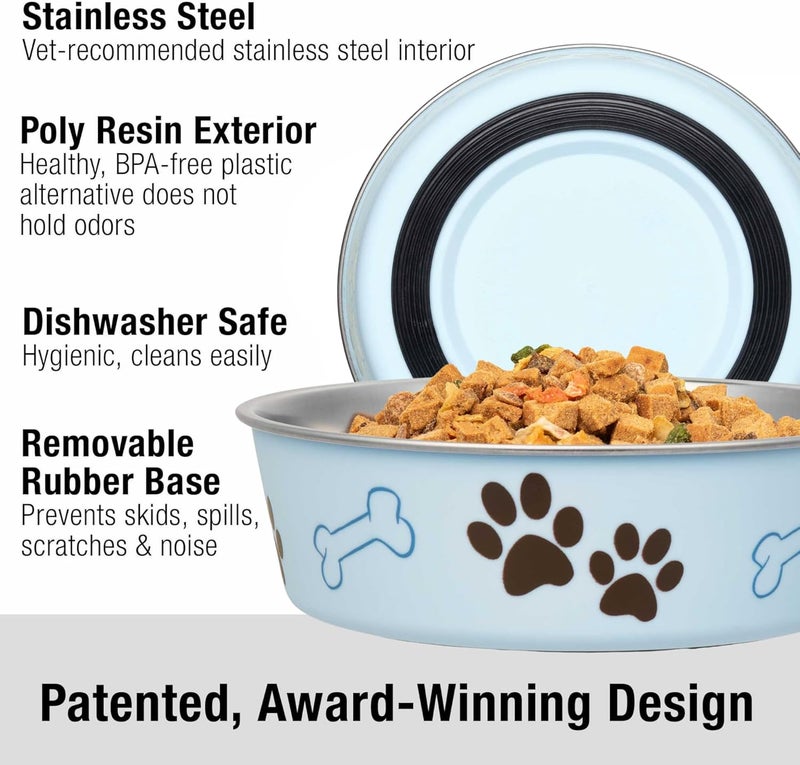 Loving Pets Bella Bowls Murano Blue (Large) - Image 2