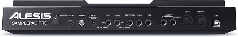 Alesis Sample Pad Pro SamplePad Pro - 8-pad percussie en sample-triggering instrument met dubbele zone rubberen pads, actieve LED-verlichting, uitbreidingsopties voor 2 extra triggers en 200+ ingebouwde geluiden - Image 4