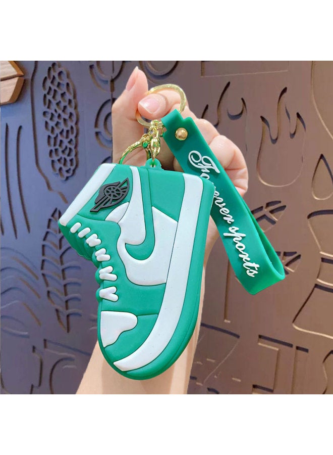 Cartoon Aj Sneaker Coin Purse Keychain Cute Mini Coin Storage Bag Pendant Creative Children's Gift