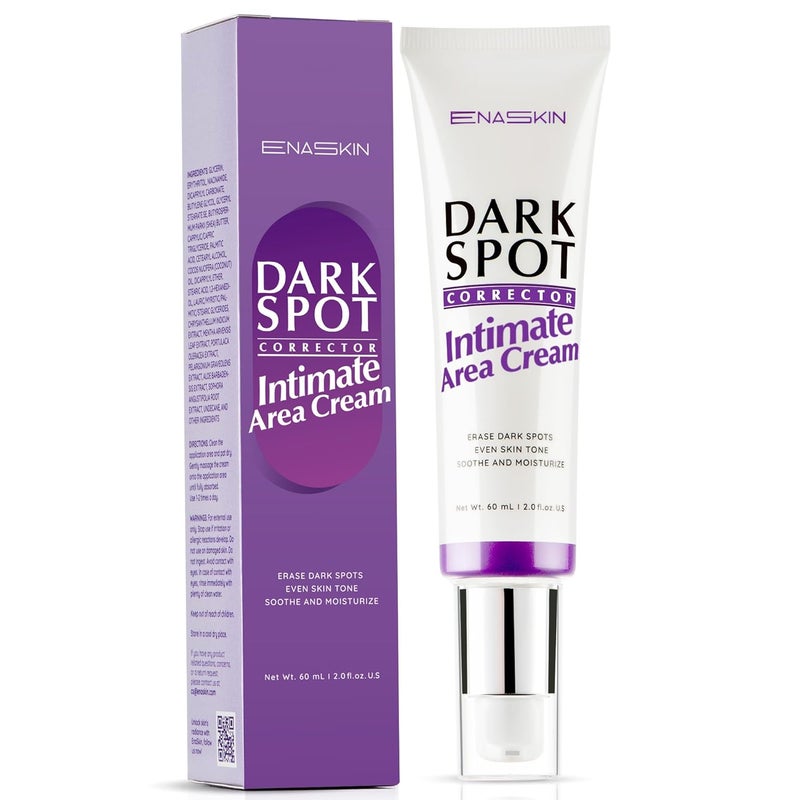 EnaSkin EnaSkin Dark Spot Corrector Cream: Dark Spots Remover Cream for Body, Underarm, Inner Thighs, Bikini Area, Elbows, Intimate Parts - 2 Fl Oz