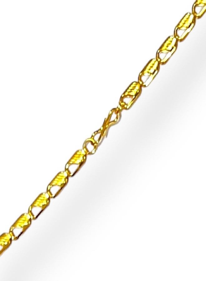 CHARMS Gold Plated Link Chain Necklace, - Image 5