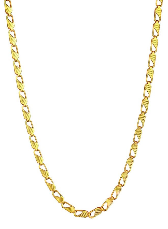CHARMS Gold Plated Link Chain Necklace, - Image 1
