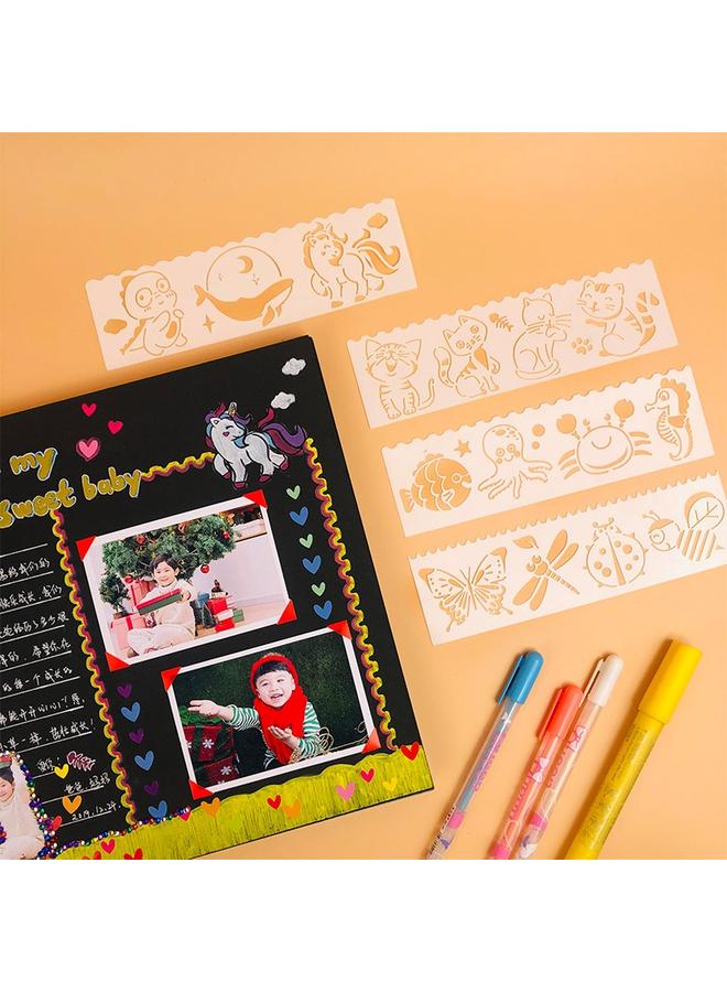 Ll Growth Manual Decoration Material Suit Template Hand Account Journal Simple Homemade Small Fresh Cartoon Sticker - Image 3