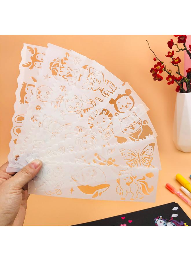 Ll Growth Manual Decoration Material Suit Template Hand Account Journal Simple Homemade Small Fresh Cartoon Sticker - Image 2