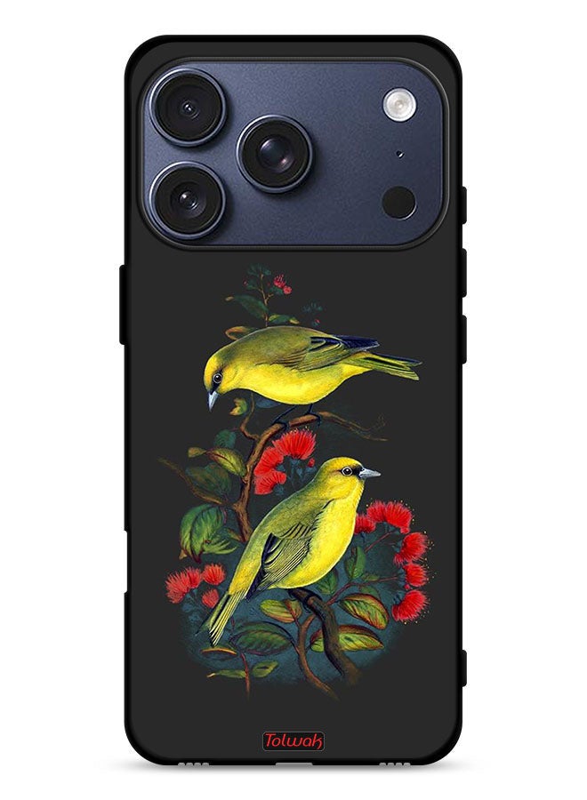 Tolwak Apple iPhone 17 Pro Protective Case Cover Birds - Image 1