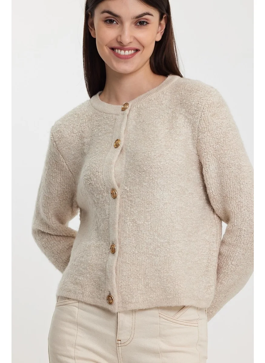 Alexander Gardi Buttoned Knitted Cardigan(A92301-S)