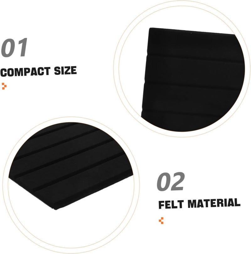 Gadpiparty 6pcs Felt Wall Tiles Self-Adhesive Pin Board for Office Home Decorations - Image 3