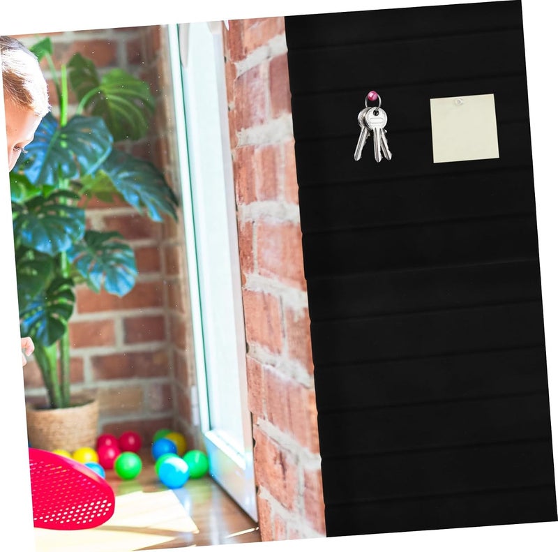 Gadpiparty 6pcs Felt Wall Tiles Self-Adhesive Pin Board for Office Home Decorations - Image 4