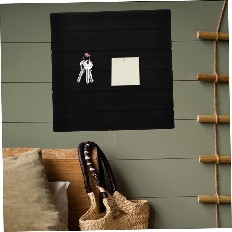 Gadpiparty 6pcs Felt Wall Tiles Self-Adhesive Pin Board for Office Home Decorations - Image 5