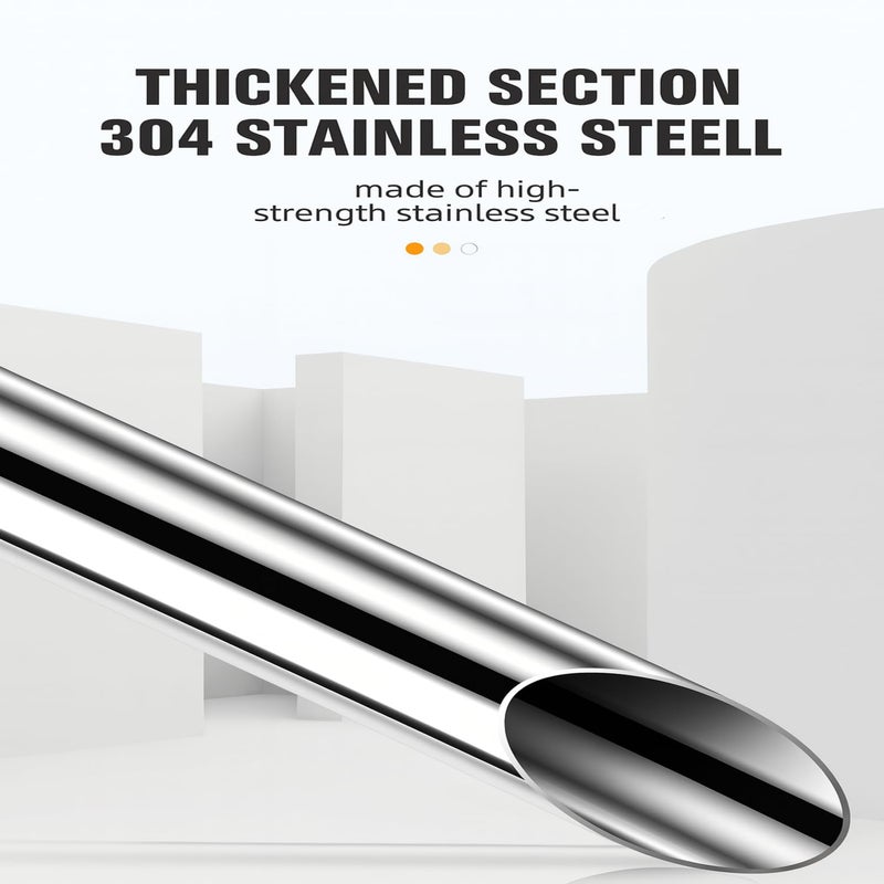 VAYINATO سخان حوض السمك من الفولاذ المقاوم للصدأ (100 واط) – فولاذ مقاوم للصدأ 304، تحكم في درجة الحرارة قابل للتعديل، سخان آمن للغمر للمياه العذبة والمالحة - Image 5