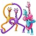 COLEGRY Easter Basket Stuffers Giraffe Sensory Pop Tubes 4 Pack Telescopic Suction Cup Giraffe Toy Toddler Autism Fidget Travel Toys Gifts for Kids Baby Age 3 4 5 6 7 8 9 Year Old Boys Girls - Image 3