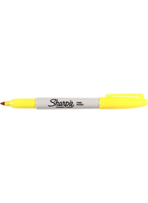 Permanent Fine Round Tip Dark Yellow 1836460