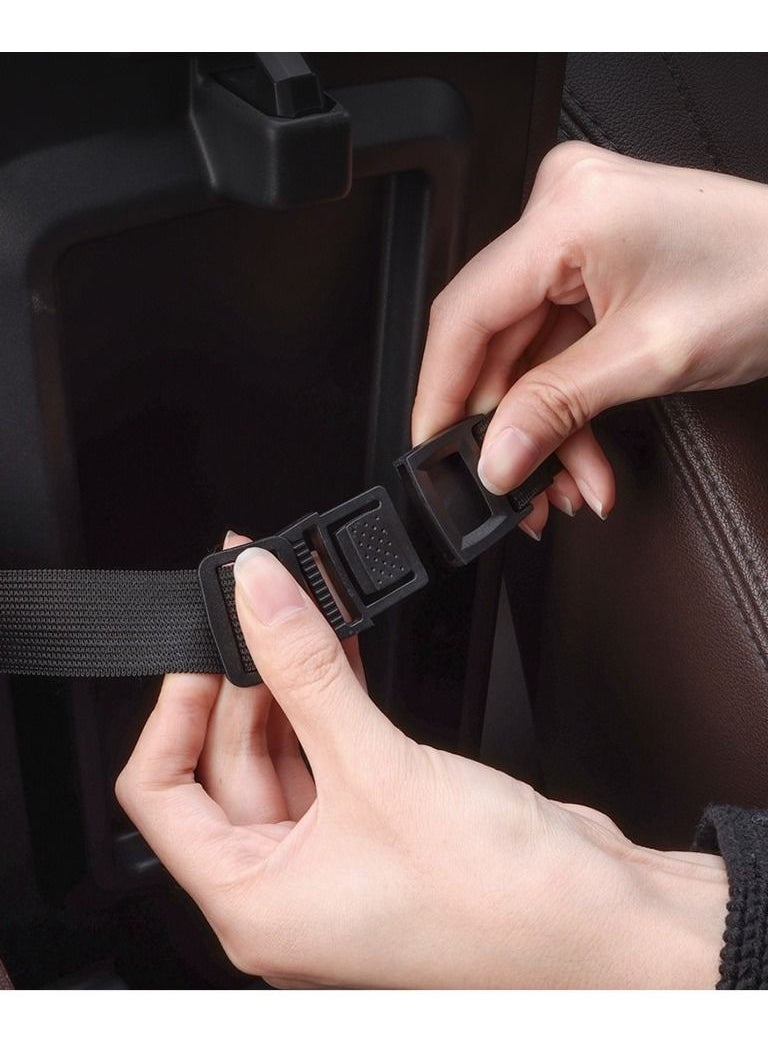 DUNISO - Car Sun Visor Tissue Box Holder Paper Towel Napkin Box Cover Seat Back Bracket Portable Car Mount Organizer Car Accessories - Image 1