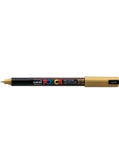 Uni Posca Pc-1mr Painting Marker 0.7 mm Metallic Gold 