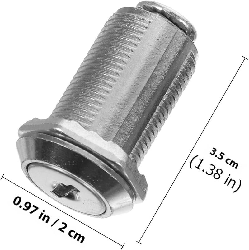 Zinc Alloy Mailbox Locks 10pcs with Keys for Cabinet Drawer Cupboard Letter Box Office Desk School Locker - Image 3