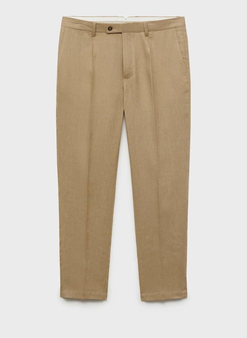 Mango Man Slim Fit Trousers  - Image 5