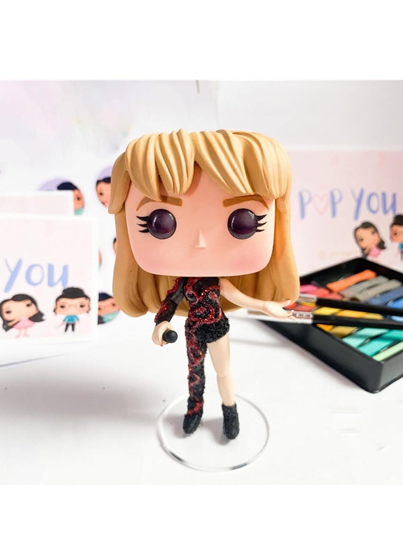 RATSAW Taylor Collectable Vinyl Figure Swift Character Statue Collectibles Gift Idea Eras Toys for Fan  Friends Model Figure for Collectors and Display  - Image 3