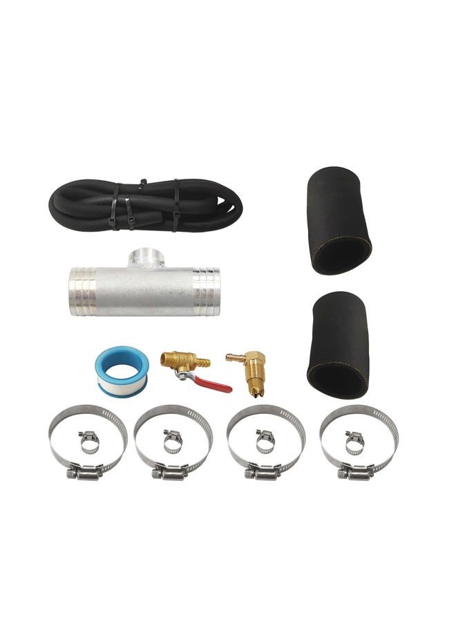 LVOUP 11025 Auxiliary Fuel Tank Install Kit Compatible with Gravity Fueled Auxiliary Fuel Tank for Ford 1999-22 F-250 SD F-350 SD - Image 1