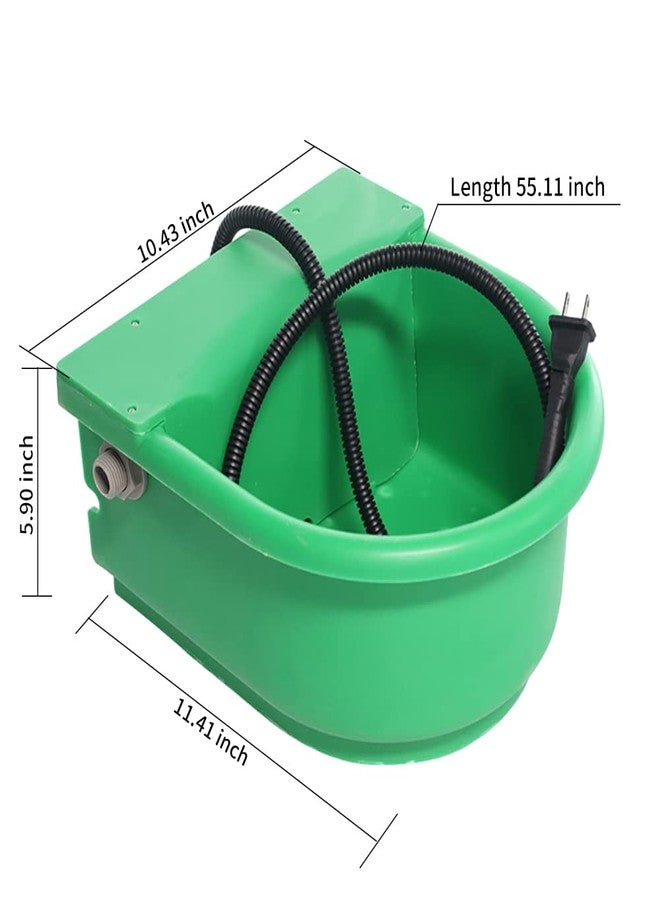 MODUODUO Automatic Heated Dog Bowl 1.3gal 100W Outdoor Thermal Water Dispenser Built-in Thermostat for Pet Livestock Cattle Sheep and Horse in Winter - Image 5