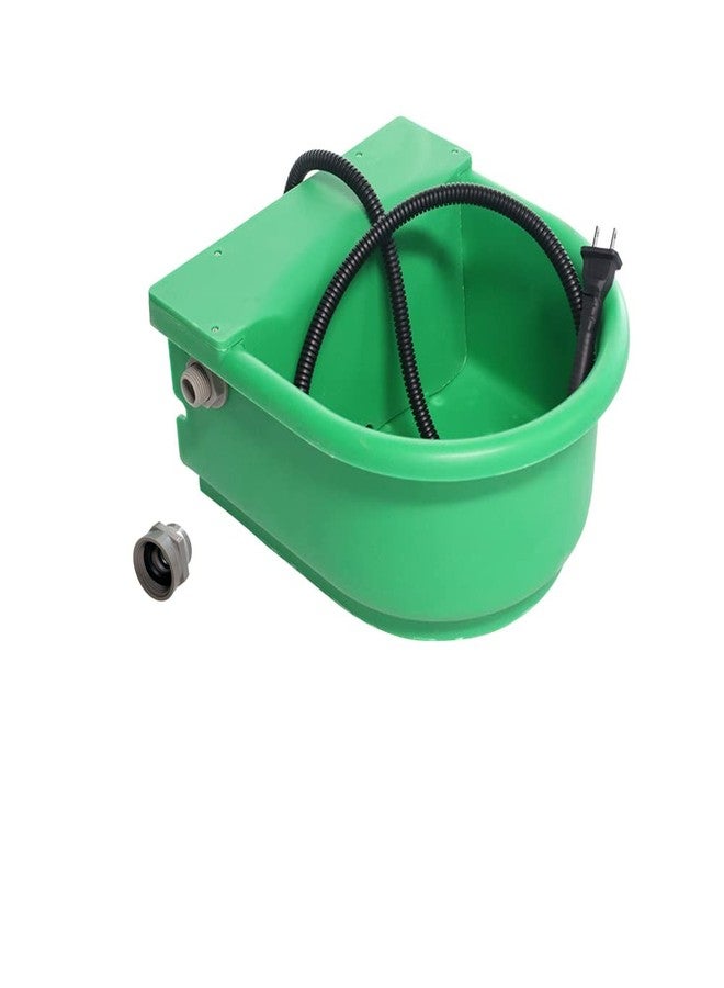 MODUODUO Automatic Heated Dog Bowl 1.3gal 100W Outdoor Thermal Water Dispenser Built-in Thermostat for Pet Livestock Cattle Sheep and Horse in Winter - Image 1