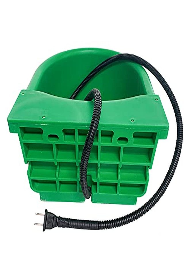 MODUODUO Automatic Heated Dog Bowl 1.3gal 100W Outdoor Thermal Water Dispenser Built-in Thermostat for Pet Livestock Cattle Sheep and Horse in Winter - Image 3